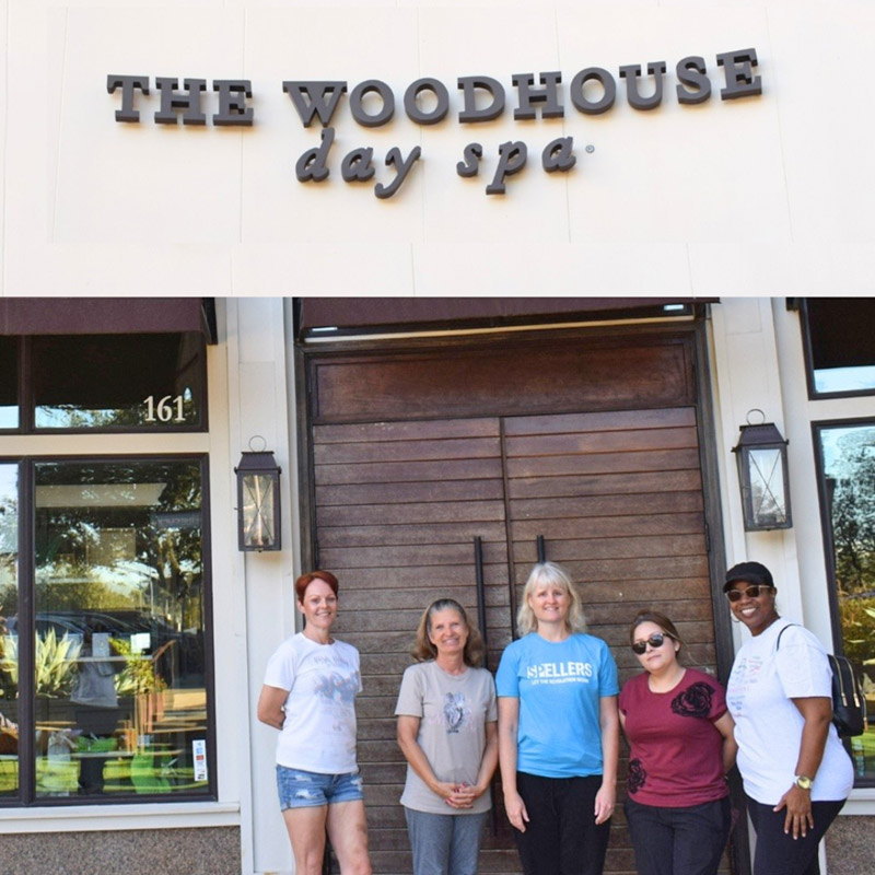 fort worth spa day for special needs moms, self-care spa oasis