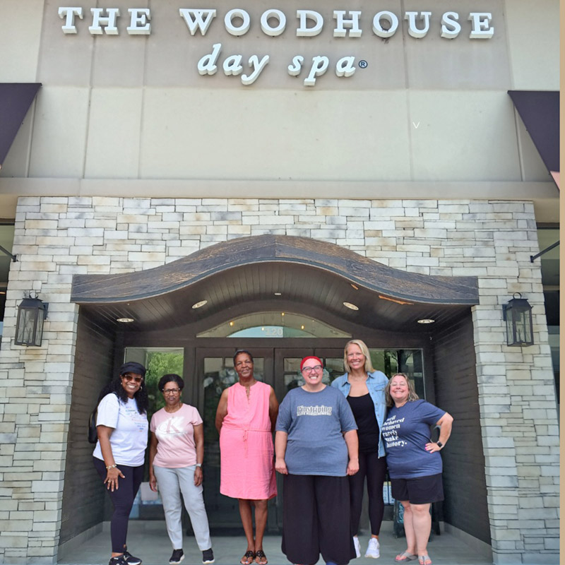 highland village spa day for special needs moms, self-care spa oasis