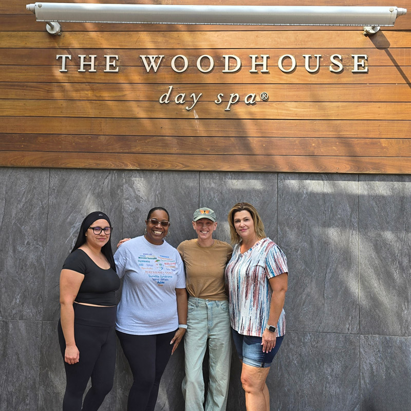 plano spa day for special needs moms, self-care spa oasis