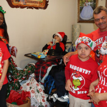 Eduardo's Family (2025) holiday help for families with disabilities, gifts, meals, caregiver support