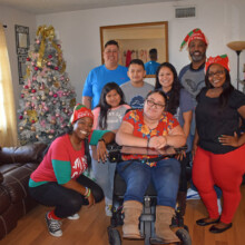 The Guzman Family (2019) holiday help for families with disabilities, gifts, meals, caregiver support