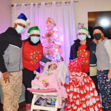 Zayleen's Family (2022) holiday help for families with disabilities, gifts, meals, caregiver support